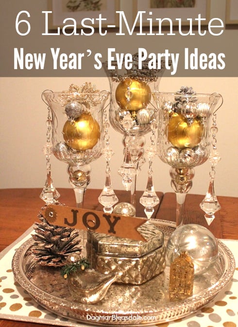 DIY New Year's Eve Ideas - Decor, Treats, Printables, Games, and More