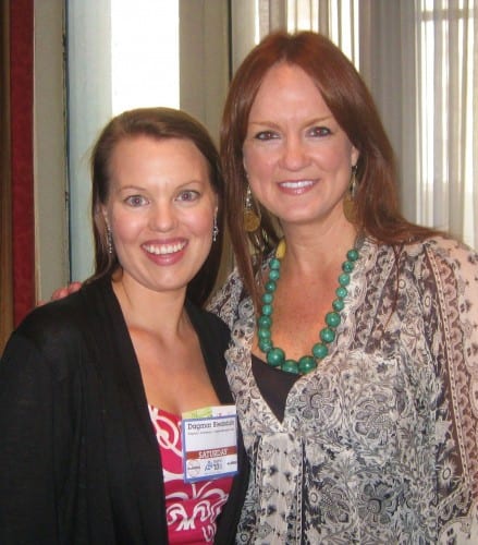 Dagmar Bleasdale and Ree Drummond, the Pioneer Woman, at BlogHer '10