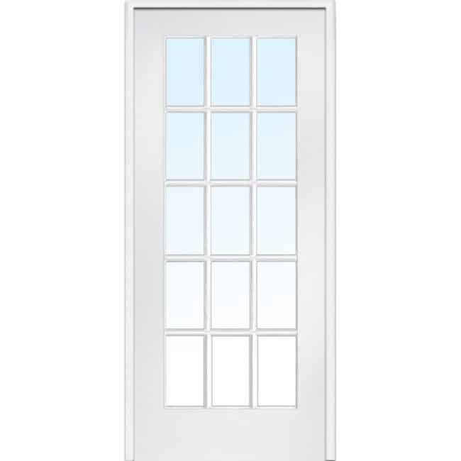 white door with many windows