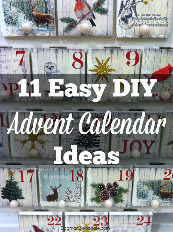 DIY advent calendar ideas
