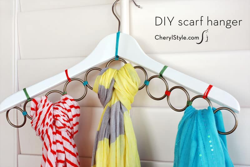 DIY-scarf-hanger