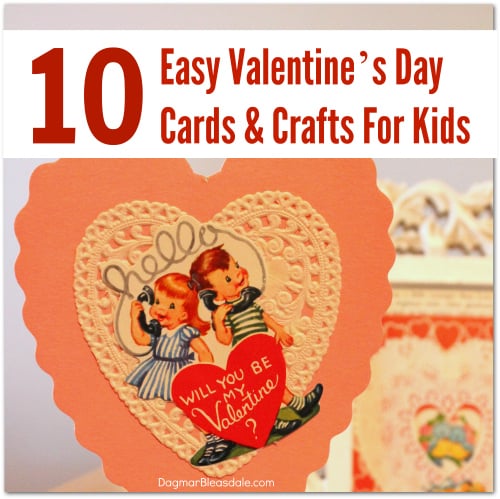 easy Valentine's Day Crafts for kids