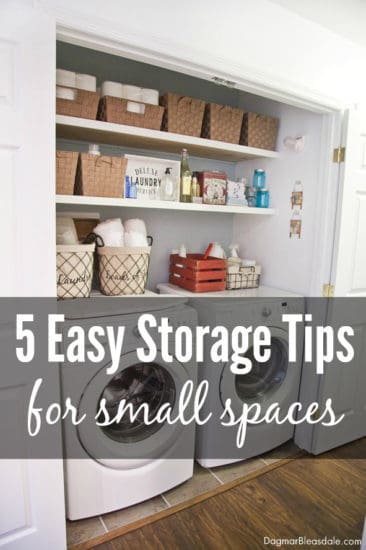 5 Easy Decorating and Storage Tips for Small Spaces