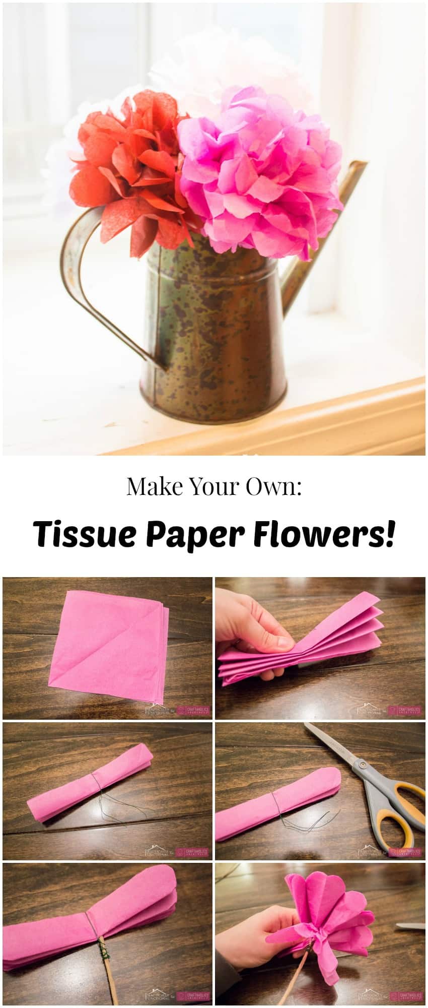 Tissue Paper Flowers
