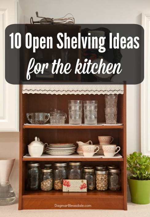 open shelving ideas for the kitchen