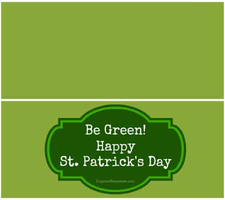 Dye-Free St. Patrick’s Day Snacks and Free Printable Bag Topper