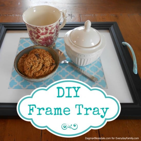 DIY Frame Tray, DagmarBlesdale.com