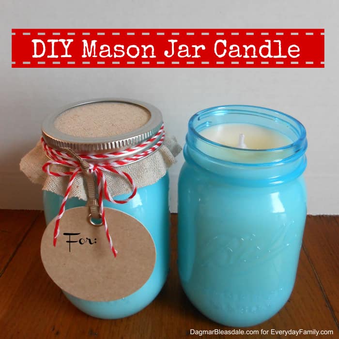 Mason Jar candle and other teacher's gifts