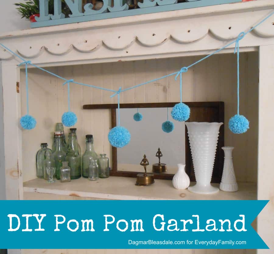 DIY Project: Adorable Pom Pom Garland