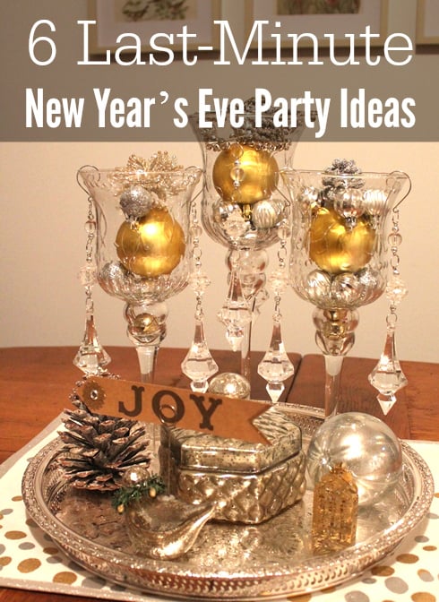 6 Last-Minute New Year’s Eve Party Ideas