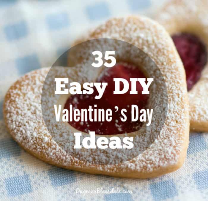 35 DIY Valentine's Day ideas, crafts and recipes and DIY ideas, DagmarBleasdale.com