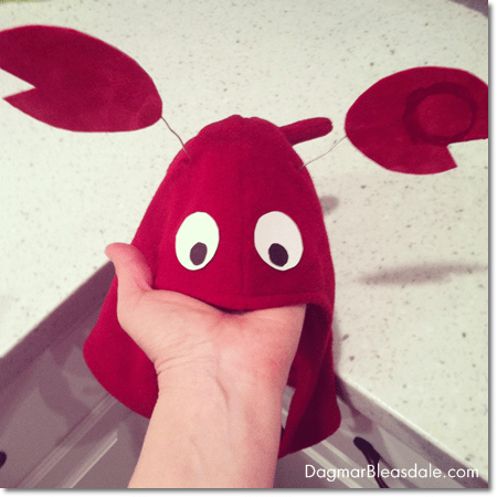 DIY Crab Costume For Halloween Or School Show