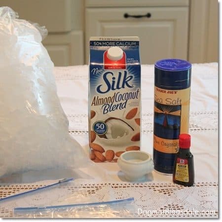 5-Minute Ice Cream With Almond Milk