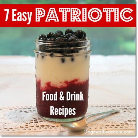 easy patriotic food and drink recipes ideas