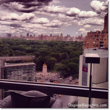 view of NY Central park from apartment