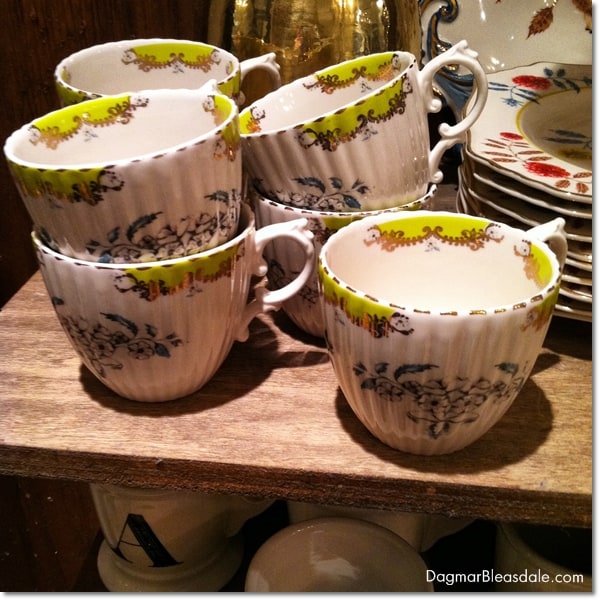 Anthropologie gift ideas, bee cup