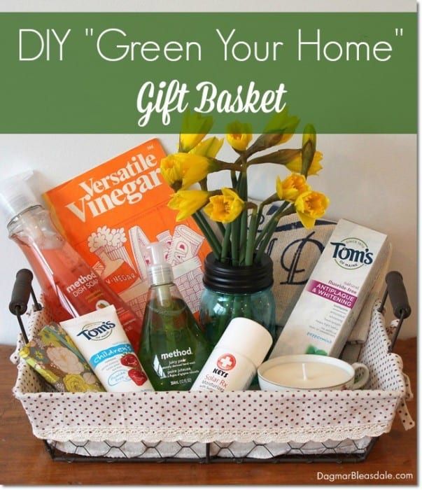 DIY Green Your Home Gift Basket