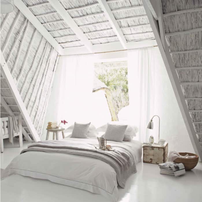cottage attic bedrooms. DagmarBleasdale.com