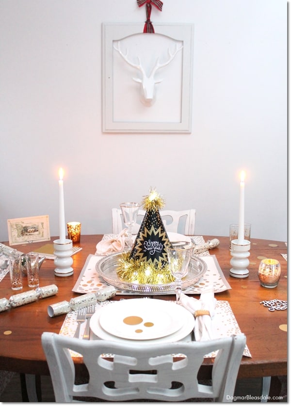 New Year S Eve Party Supplies For Easy, Simple Table Setting For New Year