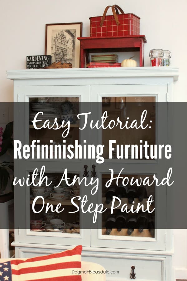 Refinishing furniture with chalk paint, DagmarBleasdale.com