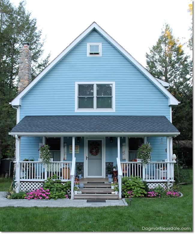 Fall Home Tour Blue Cottage 2016, DagmarBleasdale.com