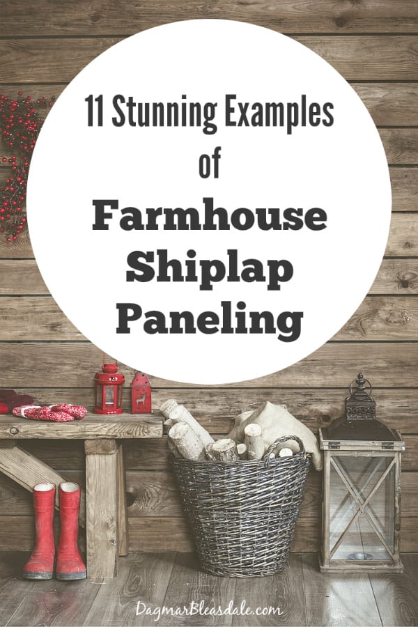 farmhouse Shiplap Paneling, DagmarBleasdale.com