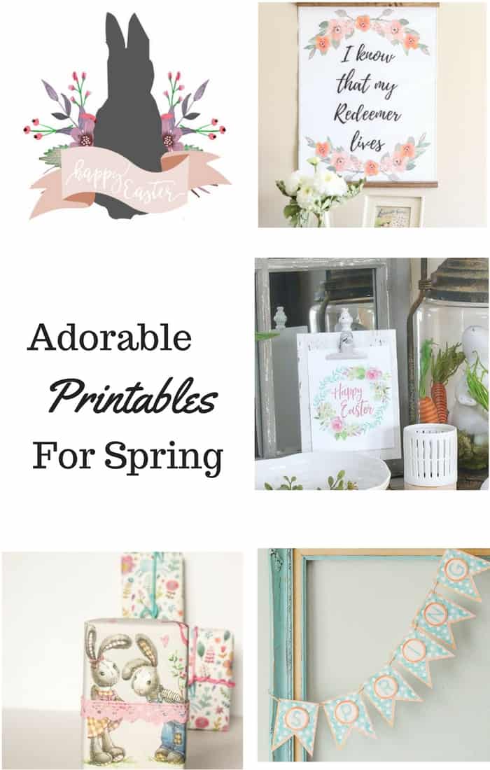 free spring printables