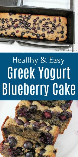 Blueberry Greek Yogurt Cake